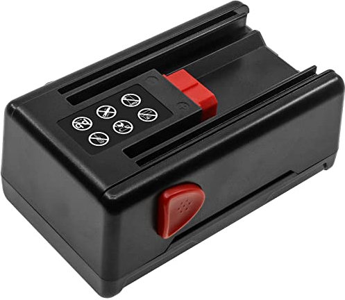 TECHTEK Battery 2500mAh compatible with [Flymo] Contour Cordless XT, Easicut 420, Easicut 500, FSS300LI40V, SimpliStore 300, SimpliStore 300 Li 40V Push replaces 577507001, CCT250-3