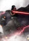 Displate Offiziell Star Wars MetallPoster Magnetische Befestigung Inklusive Lizenziert Bilder Hochwertiges PosterAction Poses - Darth Vader Poster Größe - 45 cm x 32 cm