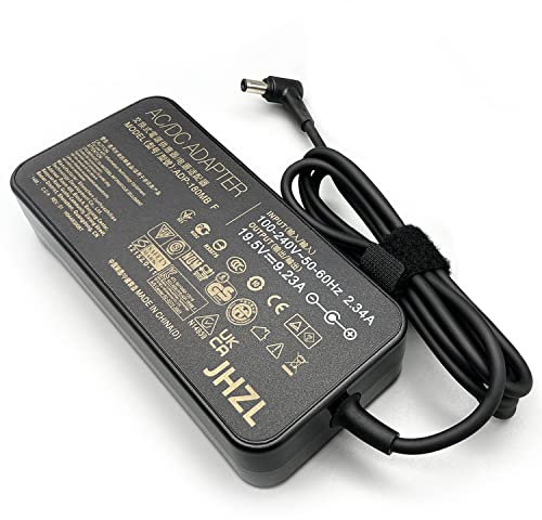 19.5V 9.23A 180W ADP-180MB F A17-180P1A Ladegerät Kompatibel für ASUS ROG G GA502 GA502D GA502DU TUF FX705D FX705DT FX705DU FX705DY FX705DD FX705G FX705GD FX705GM FX705GE TUF Gaming Laptop Netzteil