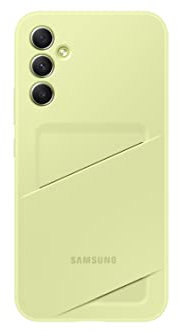 Samsung Card Slot Case EF-OA346 für das Galaxy A34 5G, Handyhülle, Schutzhülle in Lime