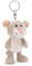 NICI 49868 Schlüsselanhänger Maus 10cm grau-Nachhaltiger Begleiter Kuscheltieranhänger mit Schlüsselring für Schlüsselband, Schlüsselbund & Schlüsselhalter