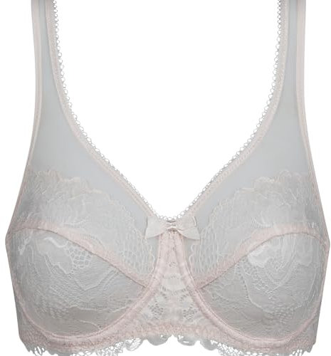 DIM Soutien-Gorge Femme avec Armatures Generous Essentiel x1, Rose, 100E