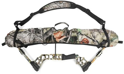 limaity Bogenschießen Compound Bogen Tasche Bogentasche Bogenkoffer Compoundbogen Schleifenetui Tragtasche für Outdoor Jagd (Camouflage)