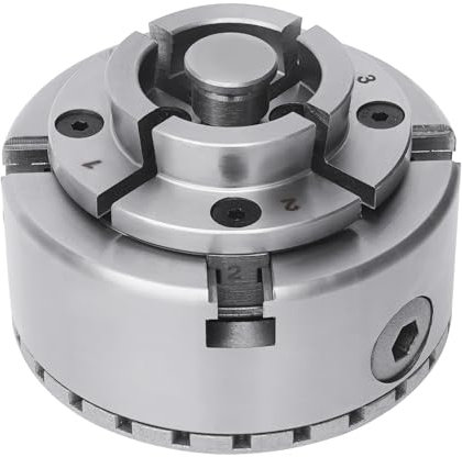 Selbstzentrierendes Spannfutter,Backenfutter Drechselfutter M33 zentral einstellbares Präzisionsfutter,4-Backen Drehfutter,für Drechselbank Drechselmesser