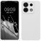kwmobile Handyhülle kompatibel mit Xiaomi Redmi Note 13 Pro 5G / Poco X6 5G Hülle - Handy Case aus weichem Silikon in Weiß matt