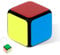 Qianyu Speed Zauberwürfel 1x1 3D Puzzle Cube Zauberwürfel-Puzzles Smooth Fast Würfel Sequential Brain Teaser Toys for Fast Cubing Fun