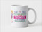 MODA MavillA una Tazza speciale in ceramica 350ml Idea Regalo Originale per ogni occasione (Ceramica, Cognata)