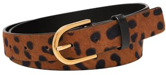 Fossil D Link Damen Braun Leder Gürtel, BT4422234L