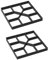 YARDIN Gehweg Form DIY Pflasterform 40x40x4cm,Garten Schablone Kunststoff Gehwegplatten Quadratisch Beton Pflastersteine Terrassenplatten,2PCS