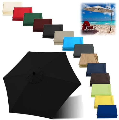 PYCJNFC Telo di Ricambio per ombrellone Esagonale Ottagonale (6 Bracci 8 Bracci) Telo di Ricambio per ombrellone da Giardino 200 cm/270 cm/300 cm Telo di Ricambio per ombrellone