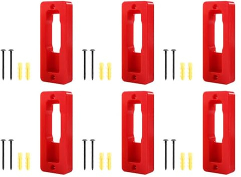 Supporto da parete per mulinello da pesca, 6 pezzi, espositore per attrezzatura da pesca, display per mulinello, porta mulinello da baitcasting, staffa per ruota da pesca