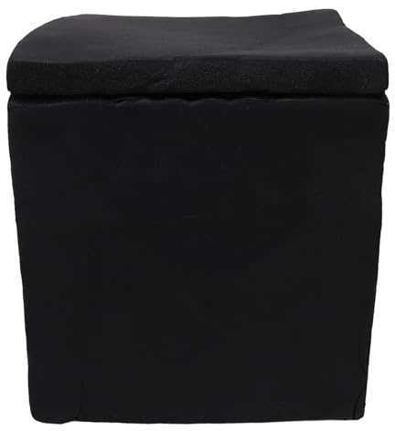 YARNOW Portable Noise Reduction Box for Small Machines, Thick Acoustic Soundproof Enclosure Black Sponge, Suitable for Pools and Household Water Pumps