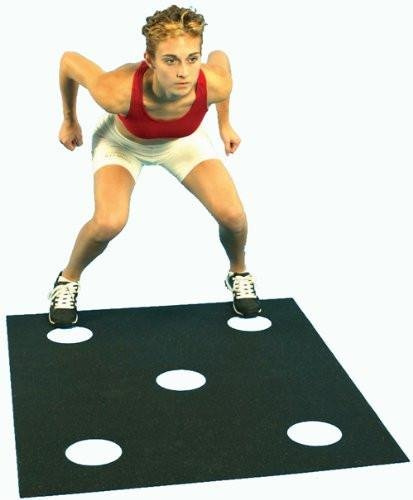 Stroops Agility-Matte – Schwarz – allgemeine Sportarten – Trainingsmatte – Agility-Trainingsmatten