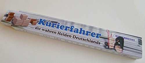 Zollstock/Meterstab 2m - Kurierfahrer - Die wahren Helden Deutschlands