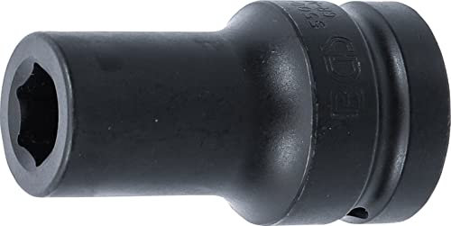 BGS 5500-19 | Impact Socket Hexagon, deep | 25 mm (1) Drive | 19 mm