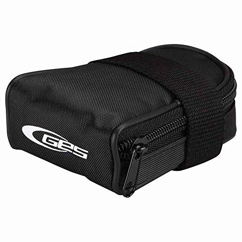 Manufacturas GES Road Bolsa de sillín, Unisex Adulto, Negro, 110 x 70 x 30 mm