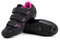 Tommaso Pista All Purpose Ready to Ride Indoor Cycling Shoes Women Bundle - Comfortable, Breathable Spin Shoes Women Indoor Cycling Cleats - Look Delta & SPD Compatible, Schwarz/Pink-SPD, 42.5 EU