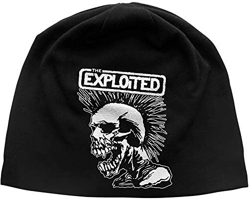 The Exploited Mohican Skull Mütze/Beanie Hat