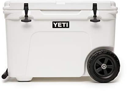 YETI Tundra Haul Tragbarer Rollkühler, Weiß