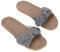 IBLUELOVER Pantoufles Femmes Sandales Plage Été Antidérapantes Chaussons en Lin Chaussures salle de bain Piscine Maison Bureau Mules Nu Pieds Respirant Slipper pas cher extérieure/intérieure