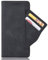 HAOYE Hülle für LG Velvet Hülle, Handyhülle LG Velvet Flip Case Brieftasche Schutzhülle, Premium Leder mit Ständer Funktion & Kartenfach & Magnetic Snap Cover, Schwarz