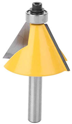 8mm tige chanfrein biseau de toupie de bordure avec roulement fraise à bois rainurage fraises(30°)