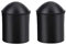 Yosoo Health Gear 2PCS Double Bass Endpin Protector, Bass Endpin Rubber Tip Stopper Schwarz Protector Endkappenzubehör