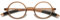 Lanomi Lesebrillen Herren Damen Retro Runde Sehhilfe Lesehilfe Leicht Vollrandbrille Nerd Brillen 1,0 1,25 1,5 1,75 2,0 2,25 2,5 2,75 3,0 3,5 4,0 (Braun, 1.5)