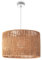 Paco Home Pendelleuchte Esstisch Papier Boho Hängelampe Esszimmer Lampe E27 Hängeleuchte Rattan, Farbe:Natur (Ø32cm), Leuchtenart/Farbe:Pendelleuchte - Weiß