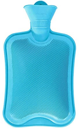 WäRmflasche Ohne Bezug 2l GroßEr öFfnung Sichere Und Haltbare Naturkautschuk Bettflasche FüR Kinder Erwachsene Geschenke