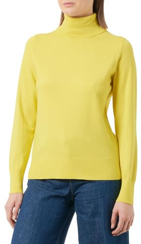 s.Oliver Damen Pullover Langarm Yellow 38