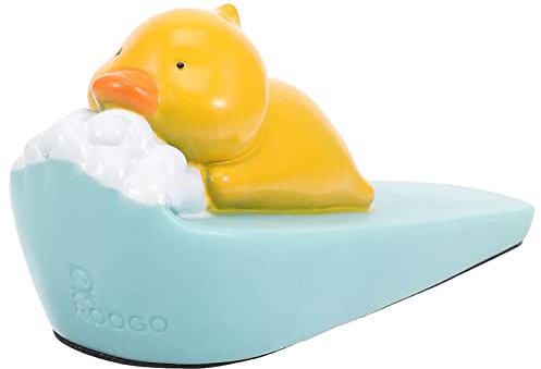 Duck Door Stop Wedge Carpet Protector Duck Stopper Cute Animal Door Stop Decorative Doorstop Mute Door Wedge Wall Protector for Bottom of Door Home Office and Dorm Door Stopper