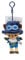 MayDee Tony Tony Chopper Keychain Anime Figure Plush Pendant Chopper Cute Plush Toy for Collection (D 11cm)
