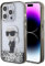 CG Mobile Karl Lagerfeld Liquid Glitter Hülle für iPhone 15 Pro