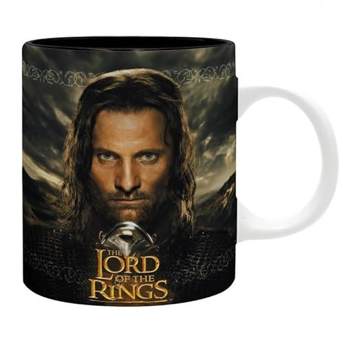 Herr der Ringe - Tasse - Aragorn - Kaffeetasse Anduril - König von Gondor - Mug - Keramik - Geschenkbox, LOTR479