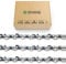 BYANE 10 Inch Chainsaw Chain, 3/8 LP Pitch, 043 Gauge, 40 Drive Links, Gifts for Men, Father's Day Gifts for Dad, Fits Ryobi, Worx, Echo and More - R40 (3 Chains).