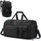 Lyweem 53L Anzugtasche Herren, Umwandelbarer Kleidersack Reisetasche Rucksack mit Schuhfach, 3 in 1 Große Reise Kleidertasche Anzug Tasche Handgepäck für Business, Schwarz