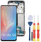 SiuVorZhi Pantalla LCD Compatible con Xiaomi Mi 10 Lite 5G Pantalla LCD Pantalla táctil, Piezas de Repuesto con Herramientas.