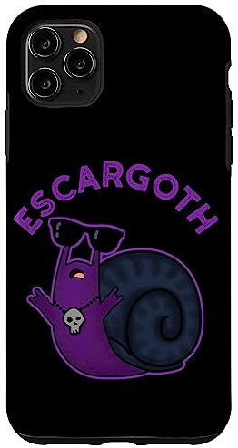iPhone 11 Pro Max Escar-goth Funny Got Escargot Pun Case