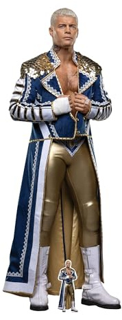 Star Cutouts SC4544 Cody Rhodes The American Nightmare WWE - Lifesize Cardboard Cut Out Height 190cm - Ideal for WWE Theme, Parties, Birthdays, Collectors & Fans, Room Decorations & Events