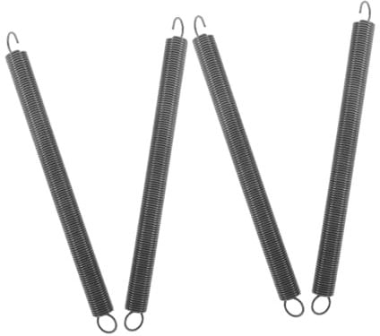 PRETYZOOM 4pcs Loft Ladder Spring Replacement for Attic Ladders Compatible Century Metal Springs Easy Install Home Garage Warehouse