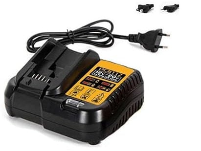 20V/60V 6.0Ah Lithium Battery Compatible with DeWalt DCF850/DCF887 DCB200/DCB206/DCB204 Series Tools | Cordless Power Tool Battery(Charger x1)