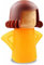 PRIMEGA Emballage de boîte de Couleur Jaune de Corps de Forme de Maman fâchée fâchée de décapant de Micro-Onde