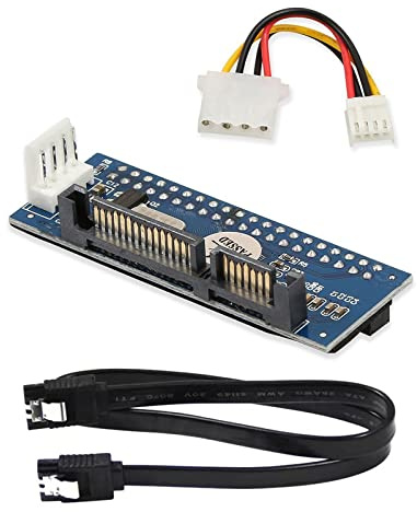 Kfwfuaee 3 5 IDE Zu Karte Adapter Für 40-pin Festplatte Brenner Zu 7 + 15pin Daten Motherboard Adapter