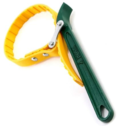 Voarge Chiave a Nastro per Filtro Olio, 9 Pollici Chiave a Cinghia in Gomma, chiave per il filtro dell'olio, chiave per apribottiglie, tubi regolabili, strumento di rimozione manuale