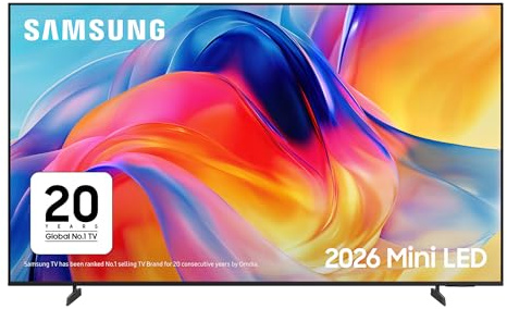 Samsung Smart TV 75-Inch Mini LED M70H 4K, UHD TV, Mini LED HDR, Motion Xcelerator 144Hz, Dynamic Sound Pack, AI Companion for questions [2026]