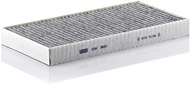 MANN-FILTER CUK 3621 Innenraumfilter/Kabinenluftfilter - Pollenfilter mit Aktivkohle - für Pkw + Transporter
