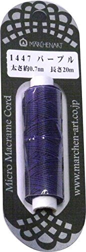 Maerchen-Kunst-micro Makramee Code 1447- lila