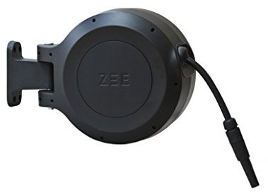 Zee Giardino Tubo Acqua Reel 10 m Nero