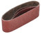 Mirka Red 3 Stück Gewebe-Schleifbänder 75x533mm / Korn P40 / hochwertiges Schleifband für Bandschleifer/Zum Schleifen von Holz und Metall